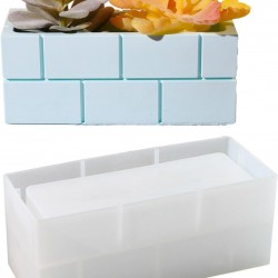 Brick Pattern Pot Mold