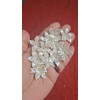 Pearl  Resin Flower Flatback