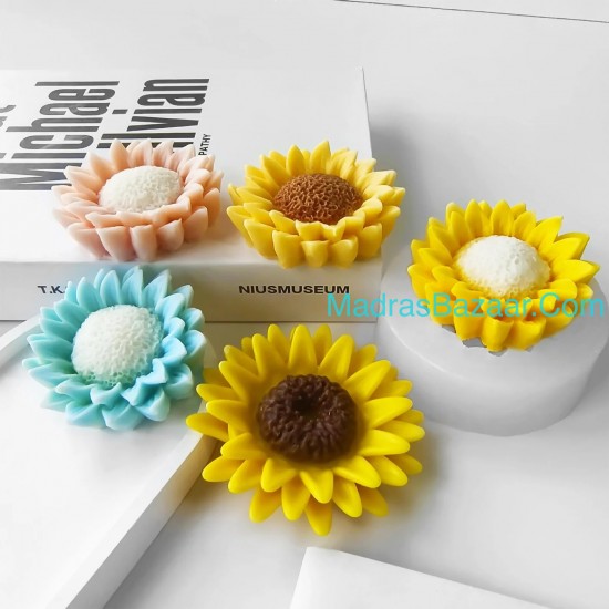 3D Sunflower Mold