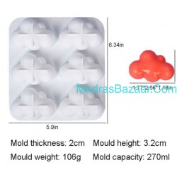 Cloud Shape Mold
