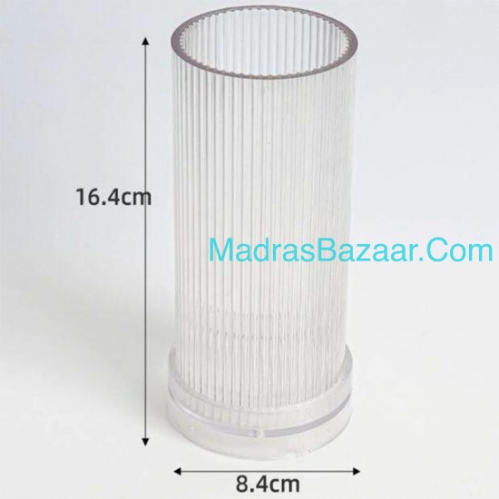 Stripped Candle Pillar Poly carbonate Mold