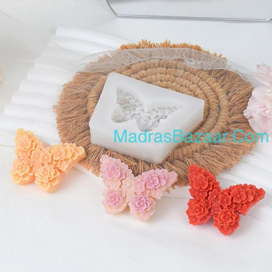 Butterfly Rose Mold
