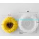 Heart sunflower Candle Mold
