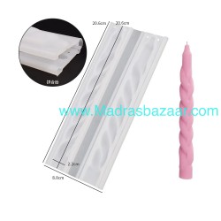 Spriral Pillar Candle Mold