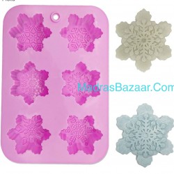Snowflake Candle Mold