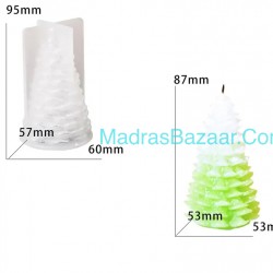 Christmas Tree Candle Mold Soap Mold 