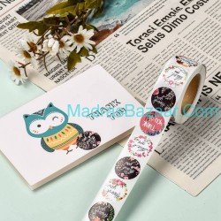 Thank Your Floral Sticker