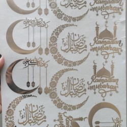 Ramzan Metal Sticker 
