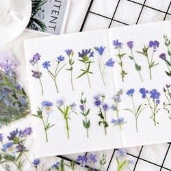 Purple Flowers Sticker