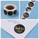 Gold Foil Thank you Sticker