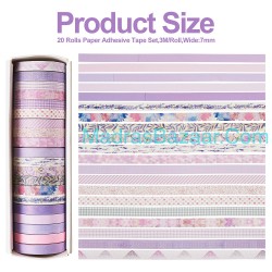 Purple Washi Tape Box