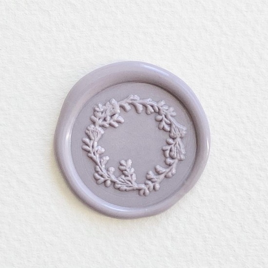 Floral Wreath Wax Seal Stamp