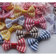 Stripe Bows