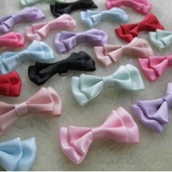 Satin Ribbon Double Bows
