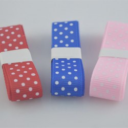 3Yard mix polka Dot grossgrain 
