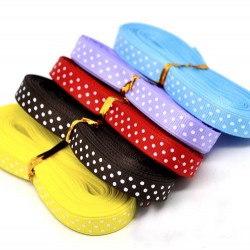 polka dot grossgrain