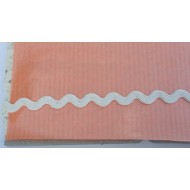 beige scallop lace