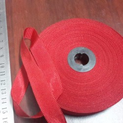 Red solid grossgrain