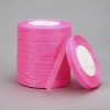 Hot pink organza ribbon