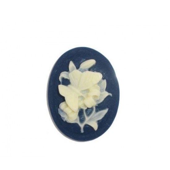 Flower Oval Cabochons
