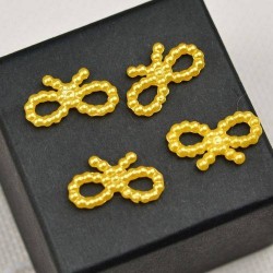 Gold Pearl bow