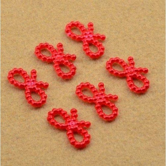 Red Pearl bow 