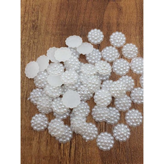 white pearl fancy flower