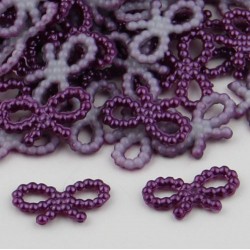 Purple Peral bow