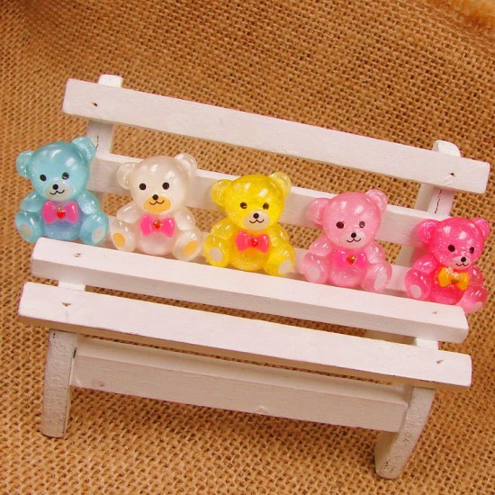 Kawai resin teddy bear 