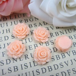 Peach Rose - 15mm