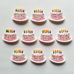 White bday cake 