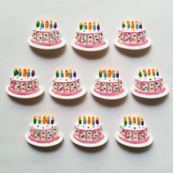 White bday cake 