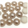 Light gold pearl flower 