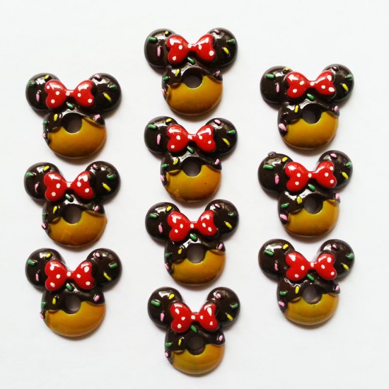 Chocolate Minnie Doughnut