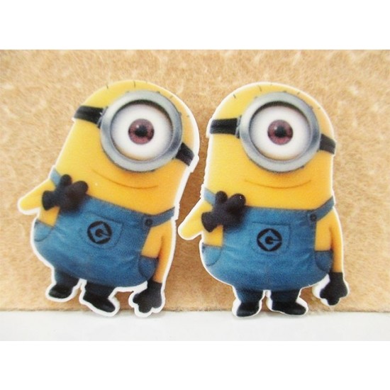 Minions flat back resin