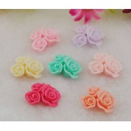 Three rose