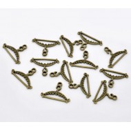 Bronze Tone Clothes Hanger 