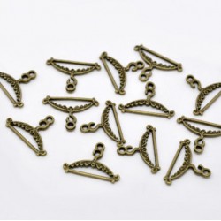 Bronze Tone Clothes Hanger 