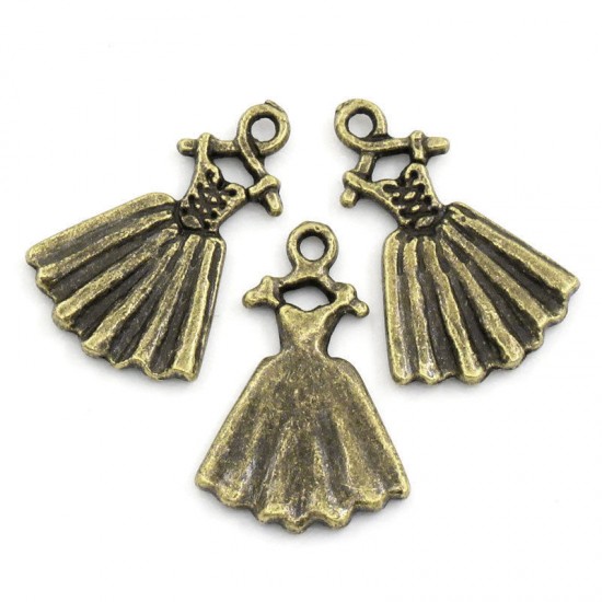 Wedding Dress Antique Bronze 