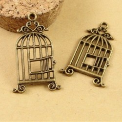 Open birdcage