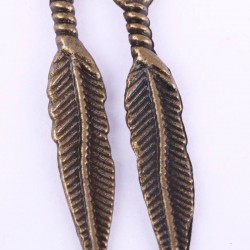 Bronze Long Feather