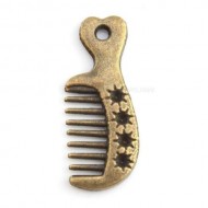 bronze vintage comb