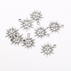 snowflake Tibetan Silver 