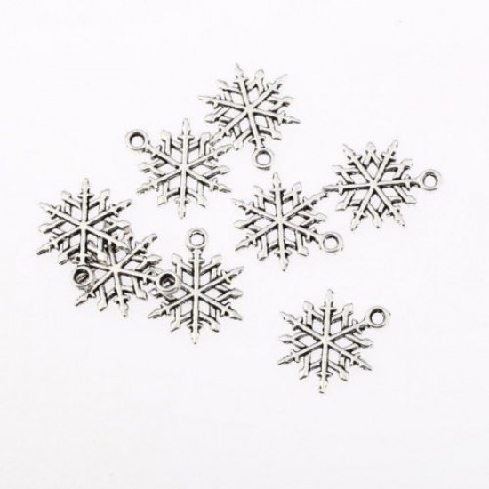 snowflake Tibetan Silver 