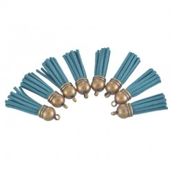 Blue tassel 