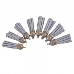 Grey tassel 