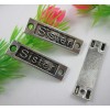 Retro Style "Sisiter" alloy Pendants