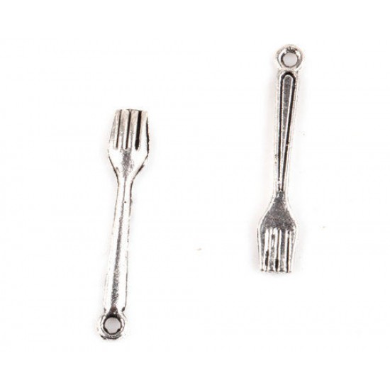 Tibetan Silver Crafts fork 