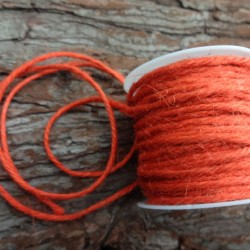 Twisted Burlap Orange Jute rope