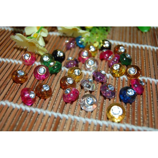 Big Acrylic stone Button 